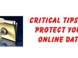 tips to protect your online data